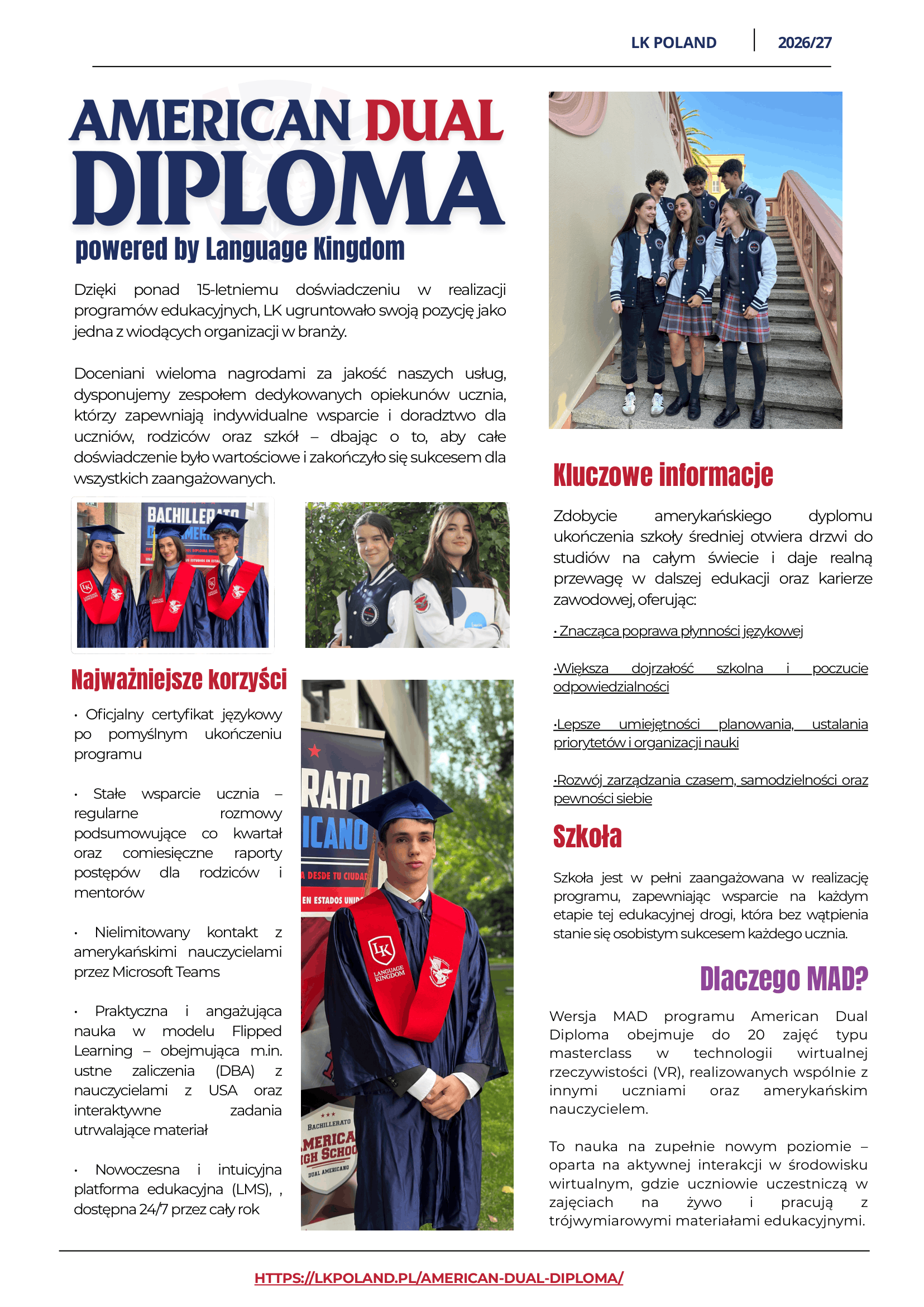 Oferta wyjazdu językowego do Yorku z LK Poland